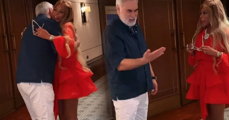 Aygün Kazımova ilə Valeri Meladzenin görüşü Video