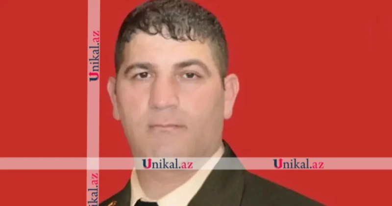 Ehtiyatda olan hərbçimiz vəfat etdi FOTO