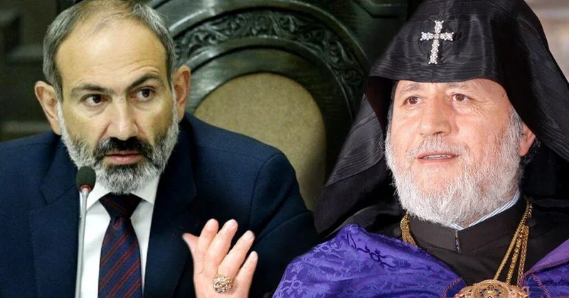 Paşinyan Katolikosu hədəf alıb Ermənistan parçalanır POLİTOLOQ
