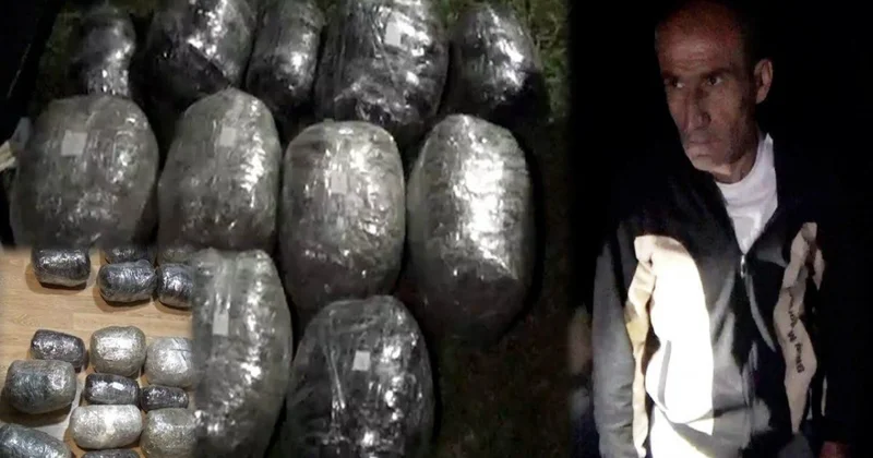 В Астаре задержан мужчина с 23 кг марихуаны из Ирана