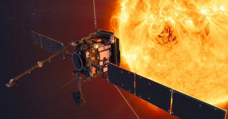 Зонд Solar Orbiter впервые запечатлел Южный полюс Солнца