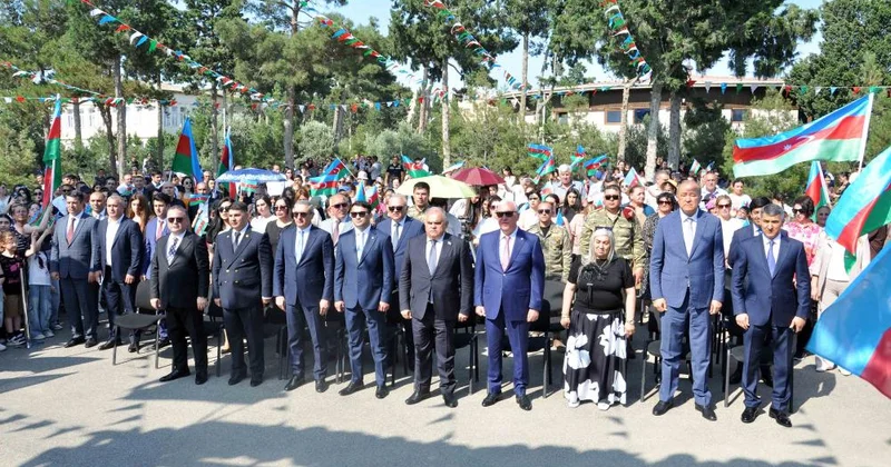 15 iyun Milli Qurtuluş Günü münasibətilə təntənəli ümumrayon tədbiri keçirilmişdir