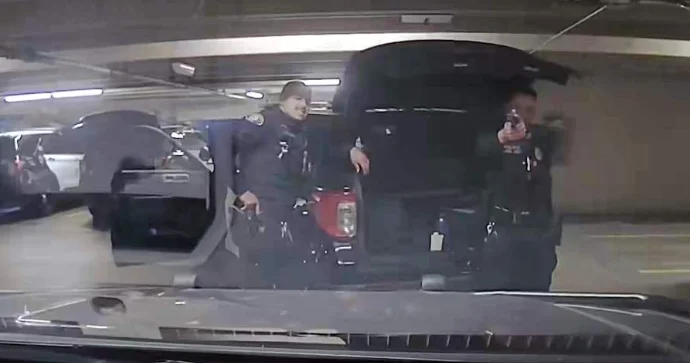 Polis rəisinin zarafatı həmkarına baha başa gəldi VİDEO