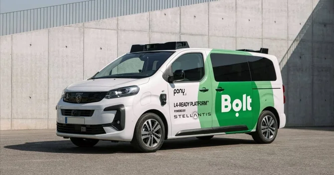 Bolt, Pony.ai və Stellantis sürücüsüz nəqliyyat sınaqlarına başlayır