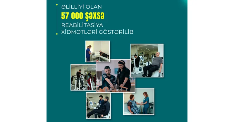 Bu ilin beş ayında əlilliyi olan 57 min şəxsə reabilitasiya xidmətləri göstərilib