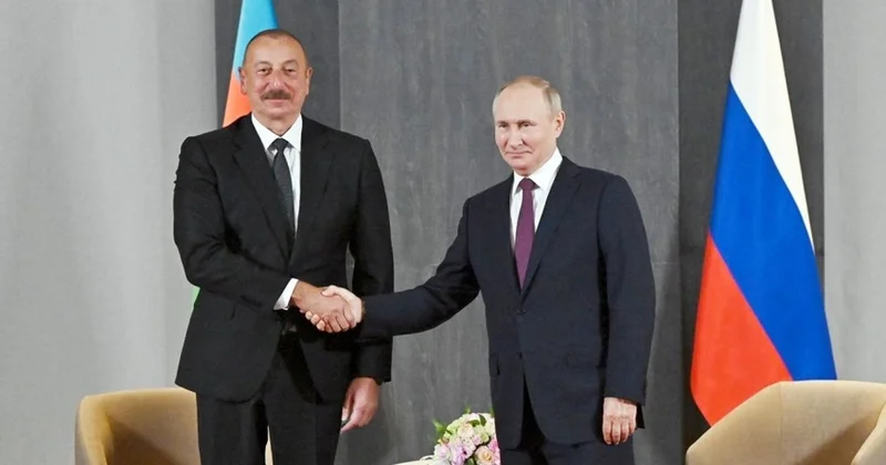 Prezident Vladimir Putinə təbrik ünvanlayıb