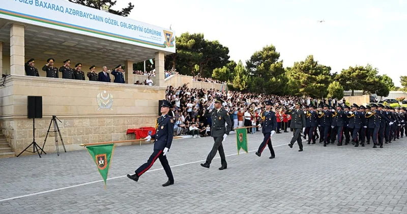 Cəmşid Naxçıvanski adına Hərbi Liseyin 54 cü buraxılış mərasimi olub