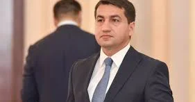 Hikmət Hacıyev Trans Xəzər Forumunda Azərbaycanın Avrasiyanın nəqliyyat əlaqəsindəki rolundan bəhs edib FOTO