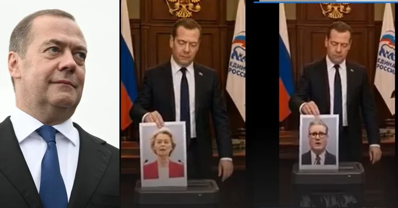 Medvedev Rusiyanın düşmənlərini nə gözlədiyini göstərdi: Gözlənilməz video