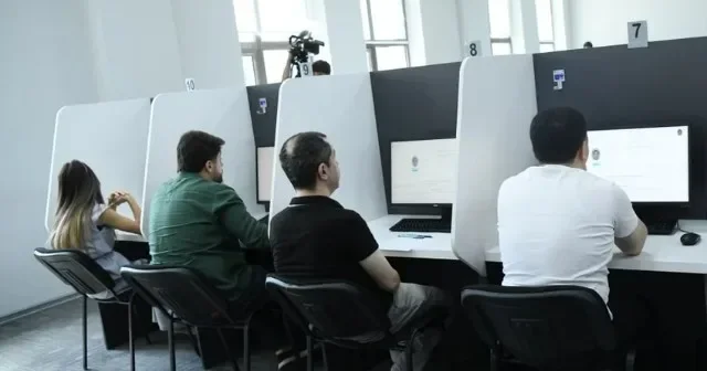 Bu şəxslər üçün test imtahanı keçirildi