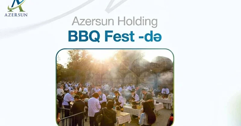 “Azərsun Holdinq” Barbekü festivalının baş sponsorlarındandır