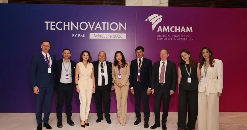В Баку при поддержке AmCham прошел форум Technovation by PMI ФОТО