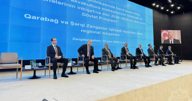 Zəngilanda Qarabağ və Şərqi Zəngəzur iqtisadi rayonları üzrə regional müşavirə işə başlayıb