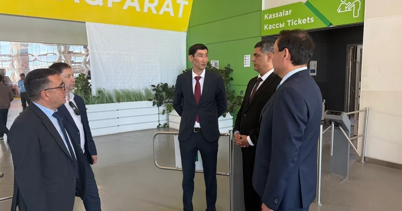 Azərbaycanın Aktau şəhərindəki baş konsulu Ayxan Süleymanlı Kurık limanı ilə tanış olub