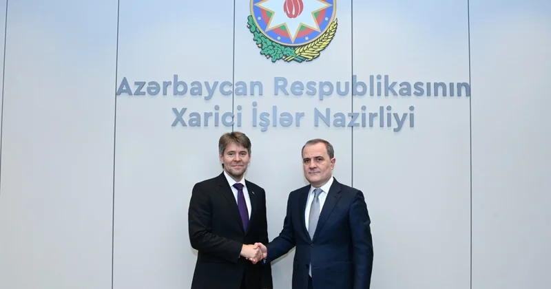 Ceyhun Bayramov Slovakiya XİN in dövlət katibi ilə görüşüb