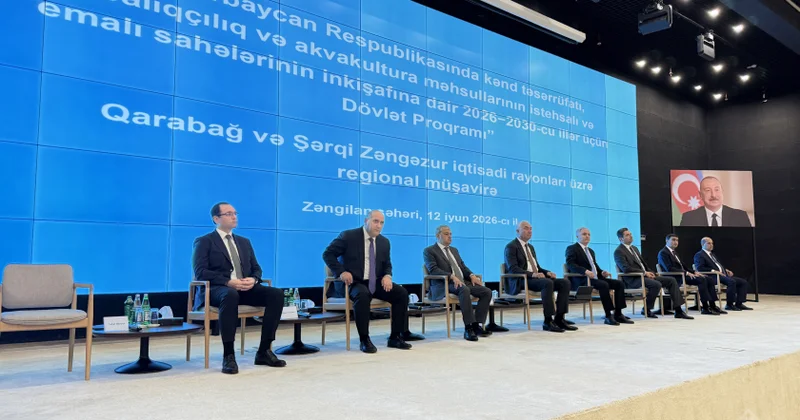 Qarabağ və Şərqi Zəngəzurda kənd təsərrüfatının 2026 2030 cu illər üzrə inkişafı müzakirə edilib