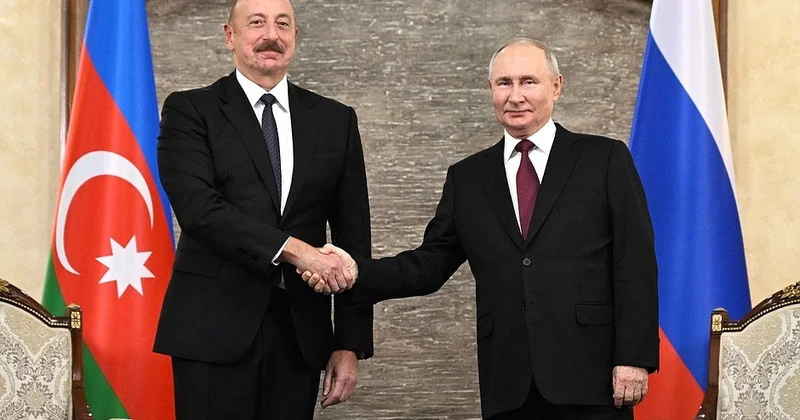 Президент Азербайджана направил поздравление Владимиру Путину