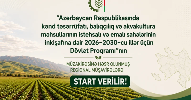 Aqrar sahədə regional müşavirələrə start verilir
