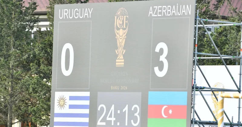 Milli komandamız finala vəsiqə qazandı