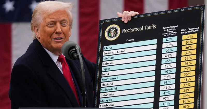 Трамп сообщил о введении пошлины против ЕС и Мексики