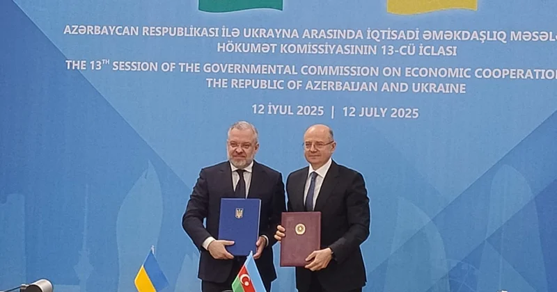 Азербайджан и Украина подписали дорожную карту
