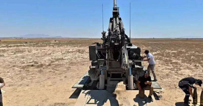Новая турецкая гаубица ARPAN 155 успешно отстрелялась Видео испытаний