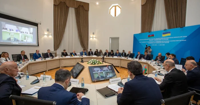 Azərbaycan Ukrayna Hökumətlərarası Komissiyanın iclası baş tutub