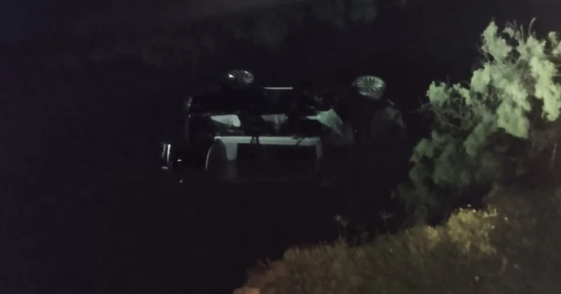 Xaçmazda avtomobil çaya aşıb, yaralanan var