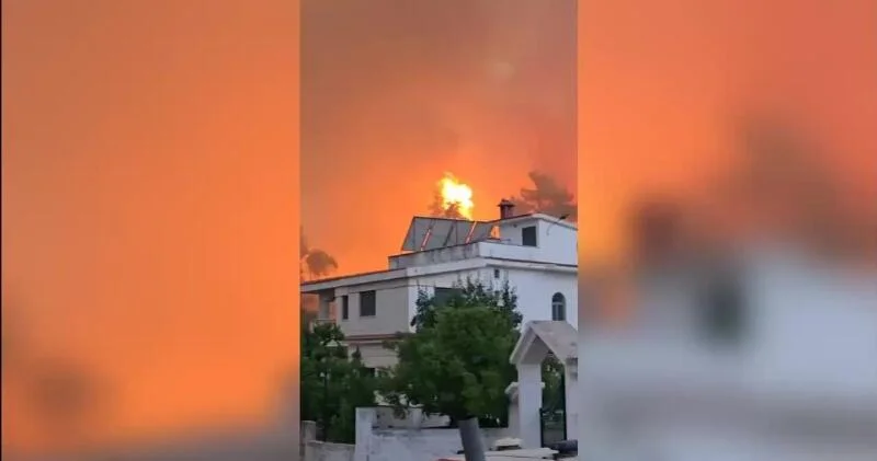 Населенный армянами регион Сирии охватили пожары ВИДЕО
