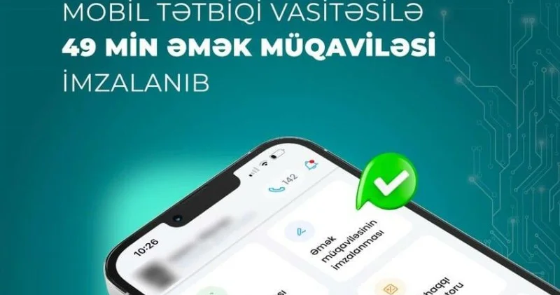 E qaydada imzalanan əmək müqavilələrinin sayı açıqlandı