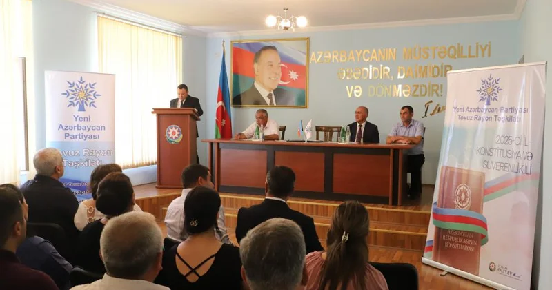 Tovuzda “Heydər Əliyev irsi və Azərbaycanın su ehtiyatları siyasəti” mövzusunda tədbir keçirilib