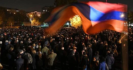 İrəvanda erməni köçkünlərinin oturaq mitinqi başlayıb..?