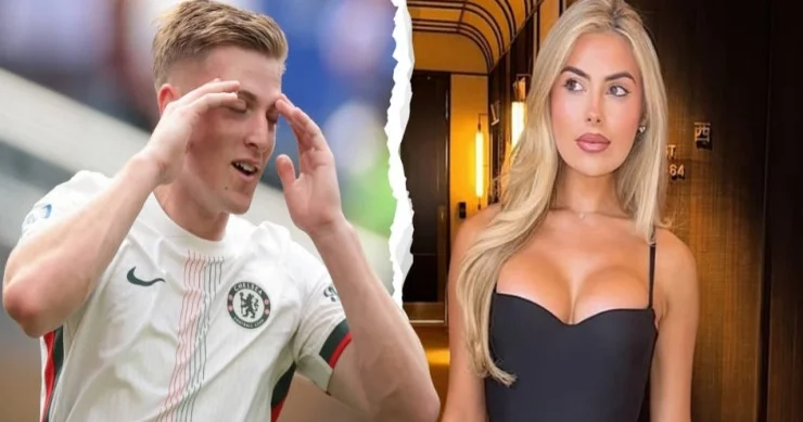 Model Çelsi nin yeni futbolçusunu atıb getdi FOTOLENT