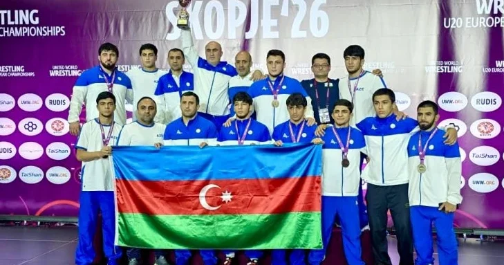 Güləş millimiz Avropa çempionatında tarixi uğura imza atıb