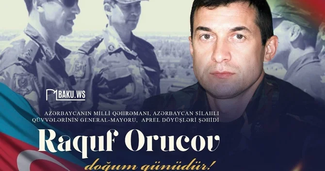 Murov Qartalı , şəhid polkovnik leytenant Raquf Orucovun doğum günüdür