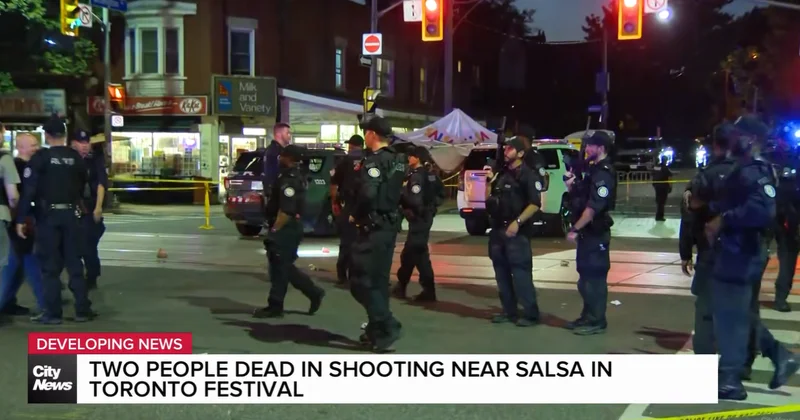 Torontoda atışma: 2 ölü, 5 yaralı var VİDEO