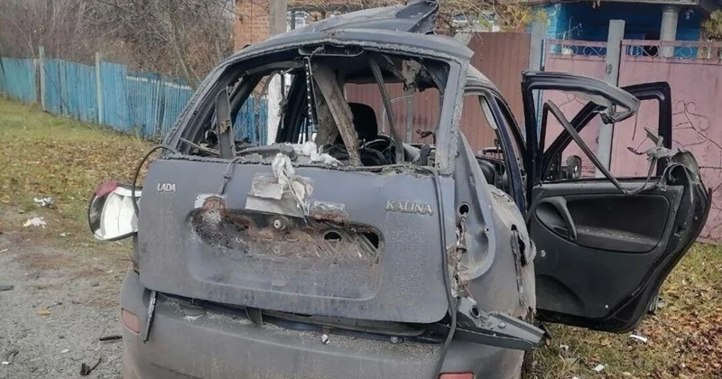 В Белгородской области России произошёл взрыв в автомобиле, один человек погиб, трое получили ранения