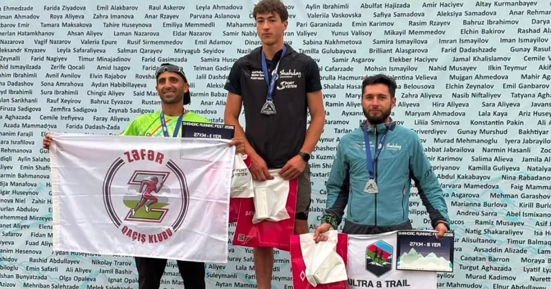 Азербайджанские спортсмены завоевали восемь медалей на Shahdag Running Fest ФОТО