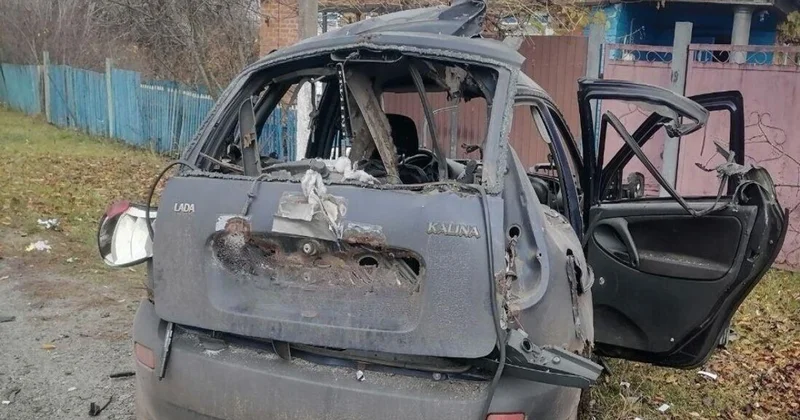 Belqorodda avtomobildə partlayış olub, 1 nəfər ölüb, 3 nəfər yaralanıb