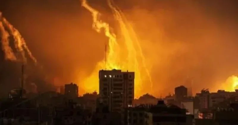 İsrail Qəzzada HAMAS ın hərbi obyektini vurub