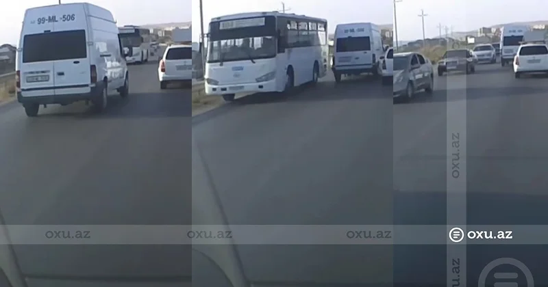 Lökbatan Qobu yolunda dəhşət saçan Ford sürücüsü saxlanılıb