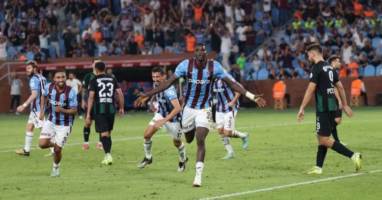 Trabzonspor evdə qazandı VİDEO