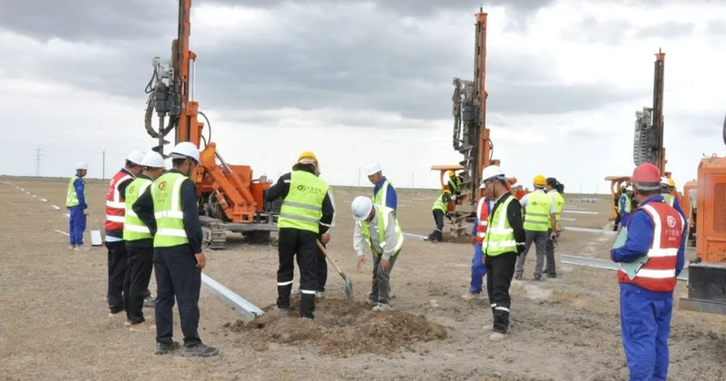 В Билясуваре началось строительство крупнейшей СЭС в Азербайджане