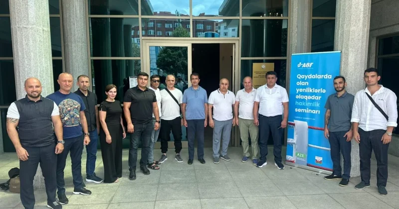 Qəbələdə boks hakimləri üçün seminar keçirilib FOTO