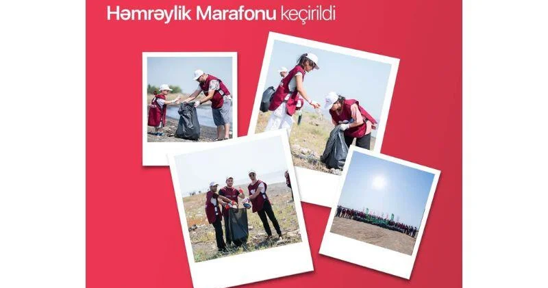 В честь Дня Каспийского моря участники марафона cолидарности Ноль отходов собрали 768 кг мусора (R)