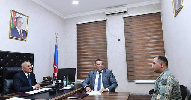 Dövlət Komitəsində vətəndaş qəbulu keçirildi Fotolar