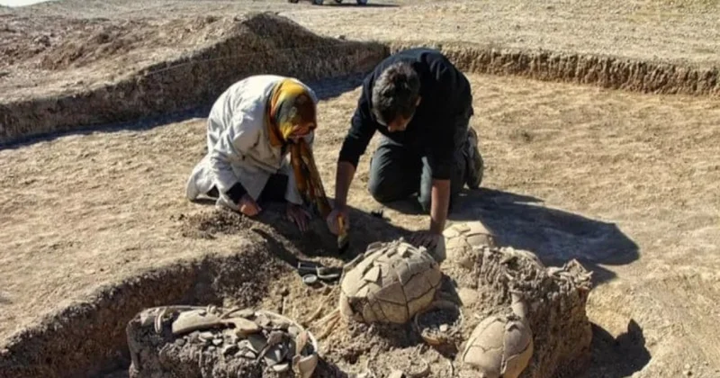 Tepe Çalovda 3000 illik qədim tapıntı aşkarlandı