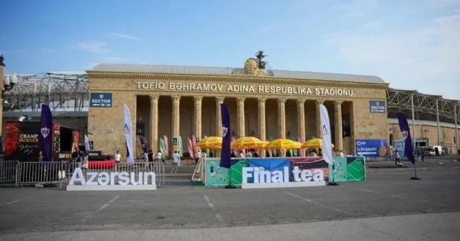 “Tofiq Bəhramov”da fan zona yaradıldı Şəkillər