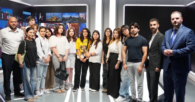 İnfoschool bloger məktəbinin iştirakçıları AnewZ teleziyasında FOTOLAR