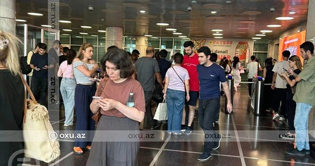 Metroda problem yarandı: QR kodla ödənişlər...